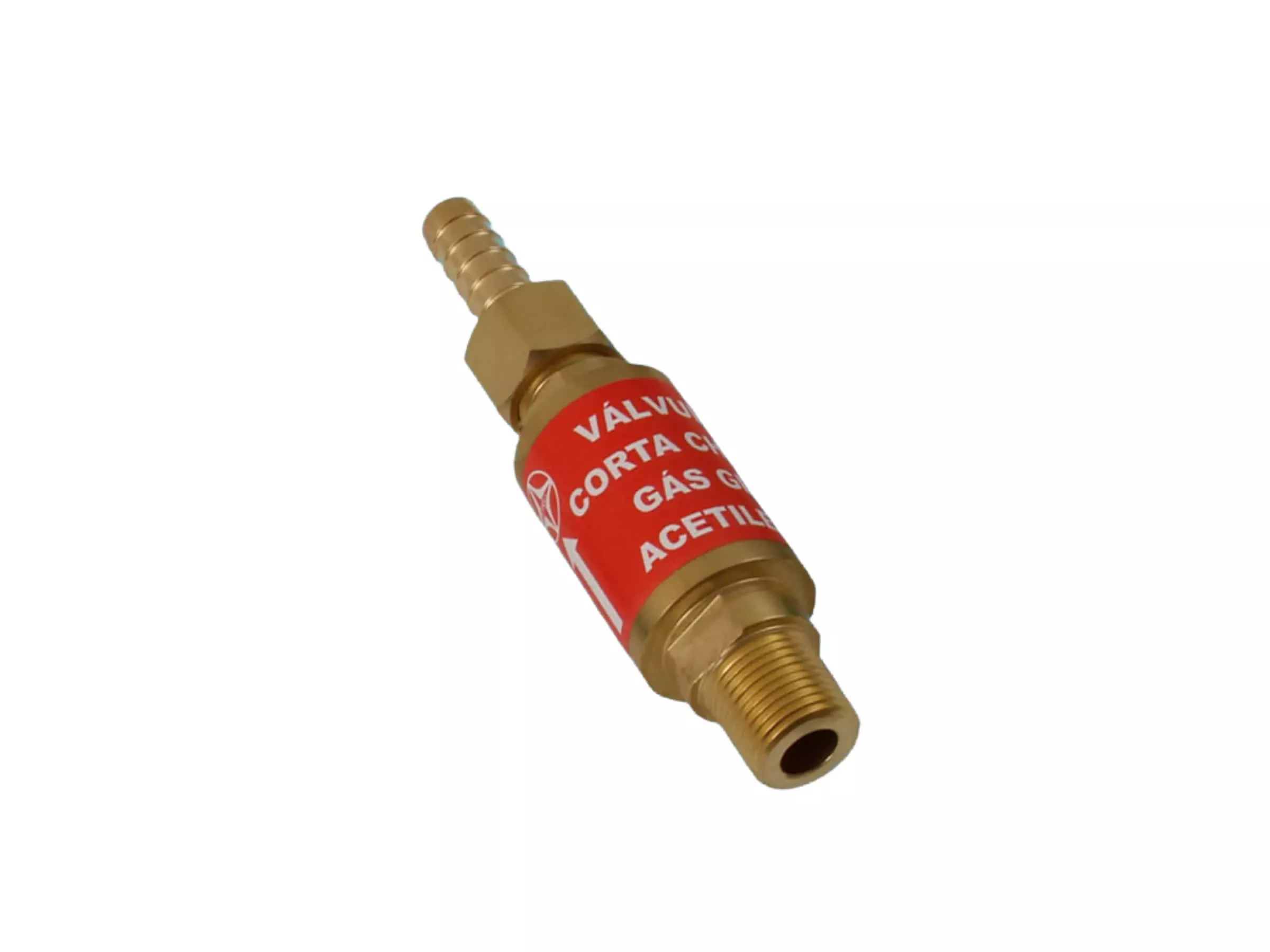 Válvula corta chama de gás para rede